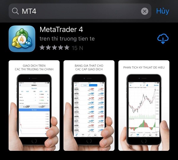 cách tải phần mềm metatrader 4 (MT4) cho iphone